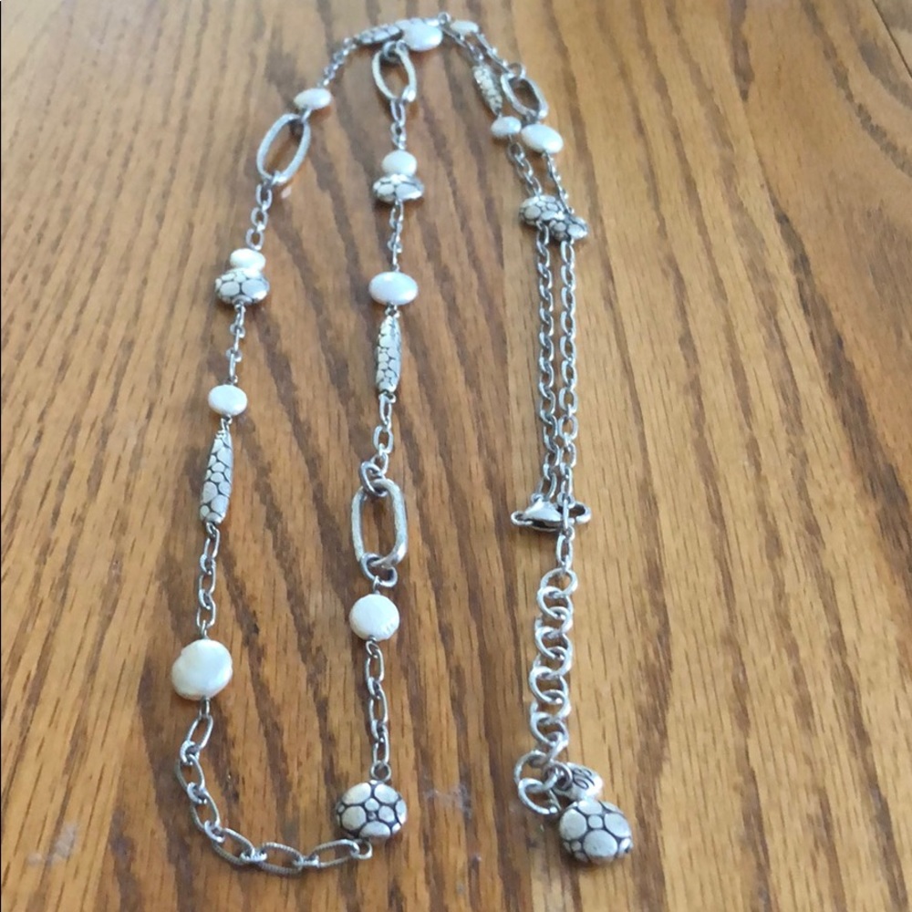 Pearl and Silver necklace